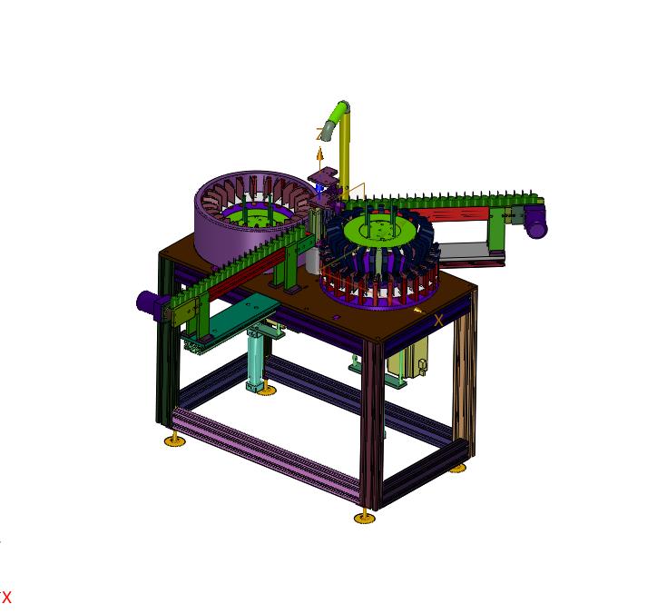 电容器芯包电解液甩干装置