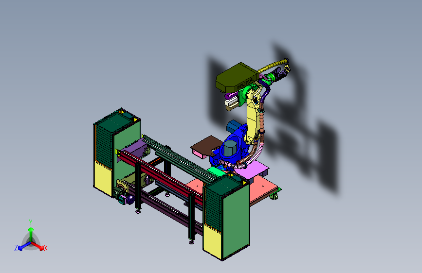 电芯搬运的对接设备