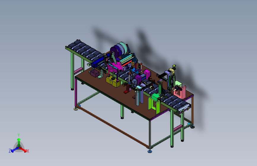电芯上料输送及过渡转运装置