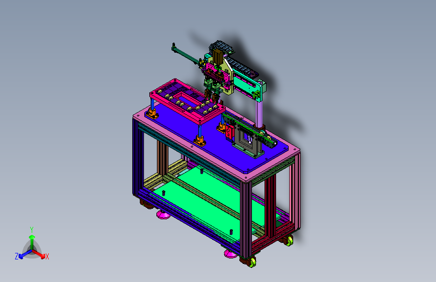 多工位同步旋转取放料设备
