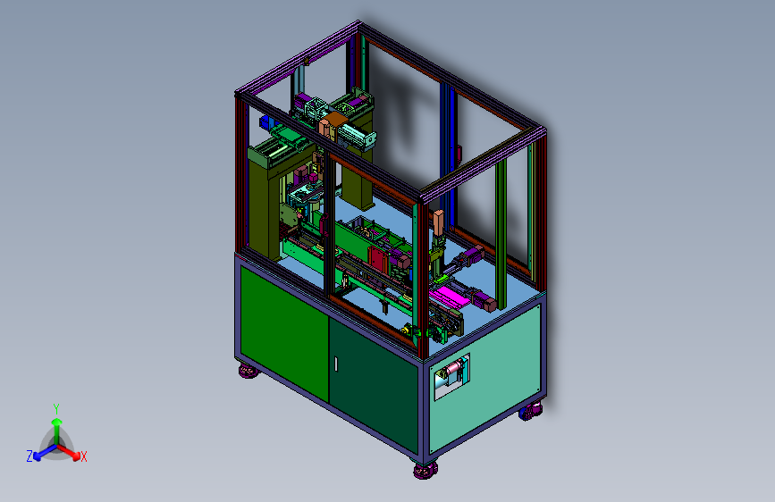 耳壳定位摆盘涂胶一体机