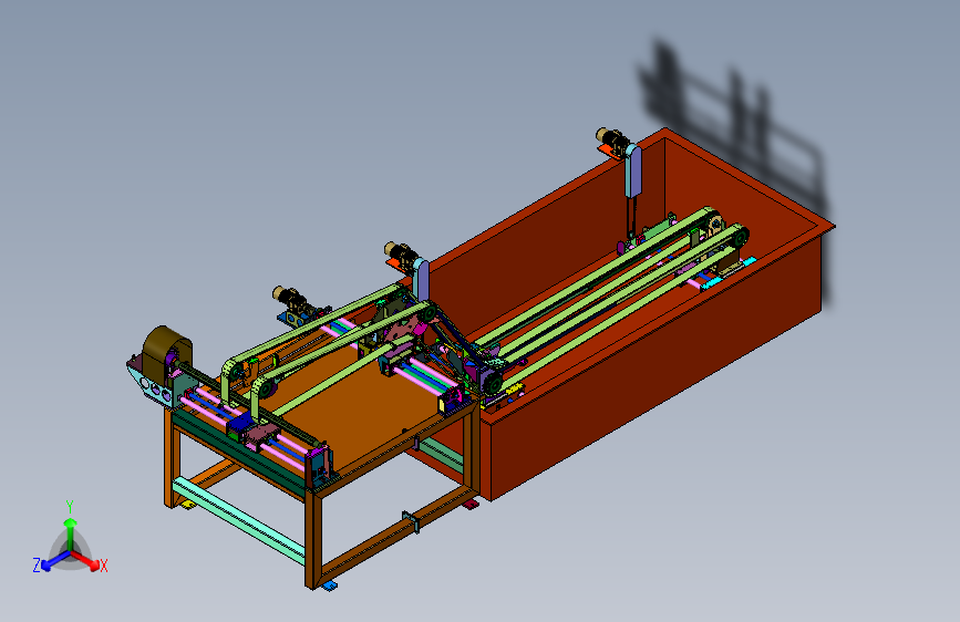 防变形循环水冷淬火槽