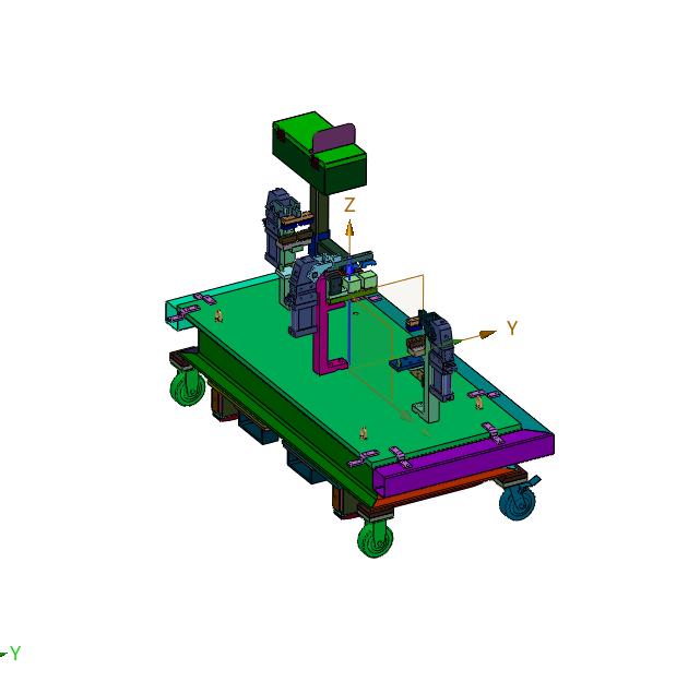 防撞梁主体用焊接工装
