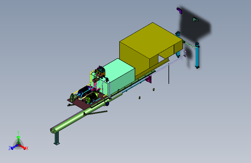 废旧纸类全自动高密度压块打包机