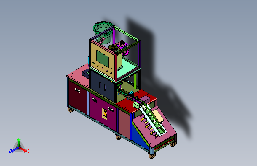 分立器件引脚精密成型检测一体机