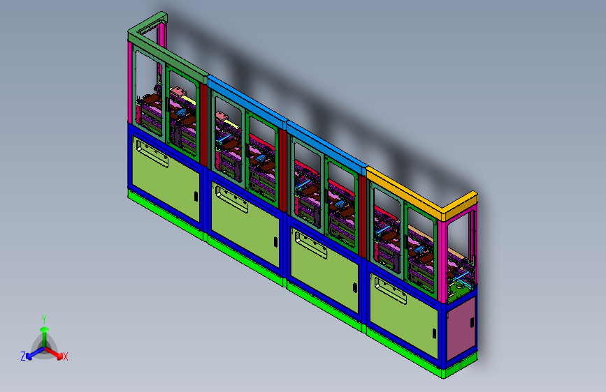 封闭防尘式皮带输送机