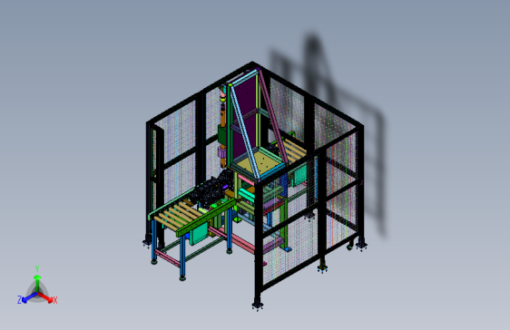 缸体水套芯去除毛刺装置