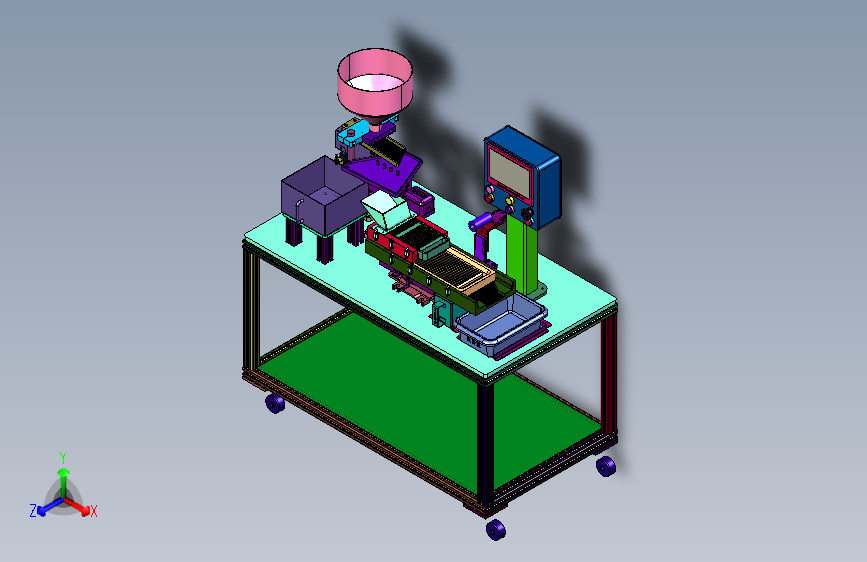 锆球的自动分离装置