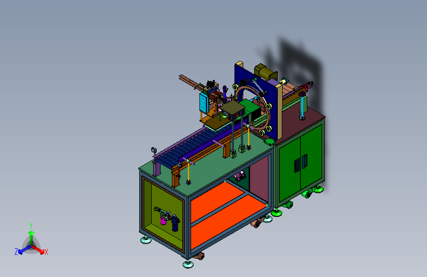 工业布带伺服式捆扎打包专用装置