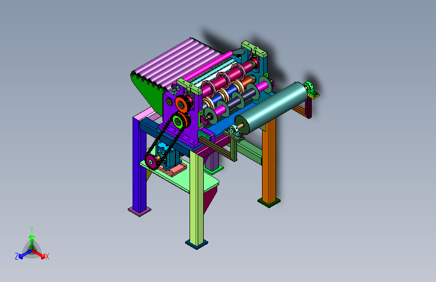 工业钢板高精度裁切分离装置