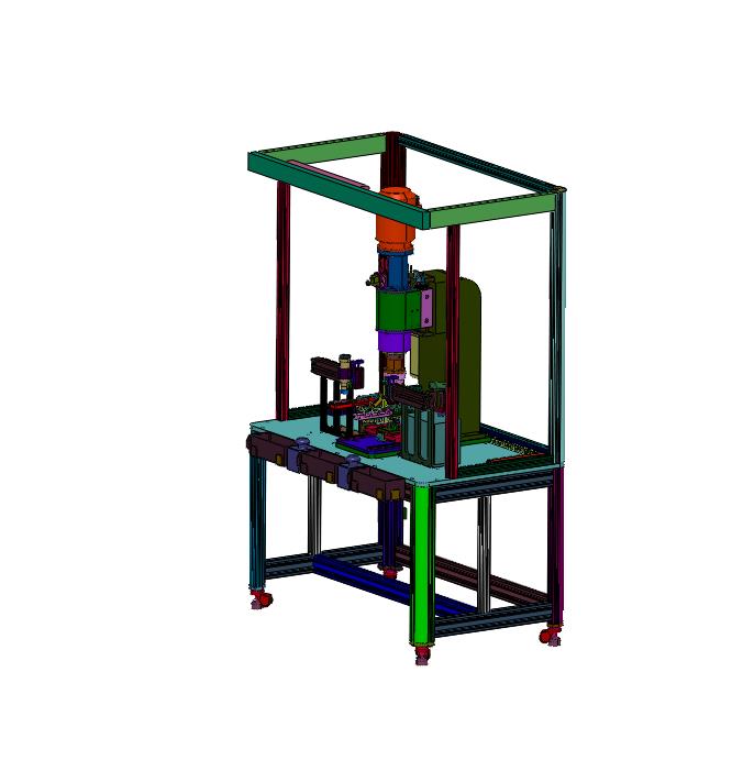 固定结构的泵旋铆机
