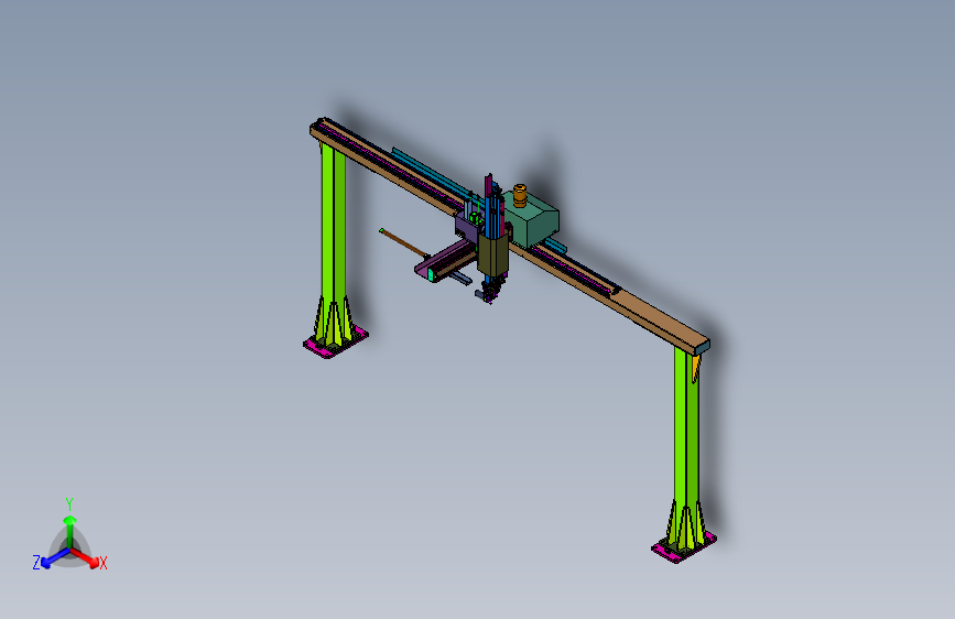 管类零件自动上下料单元