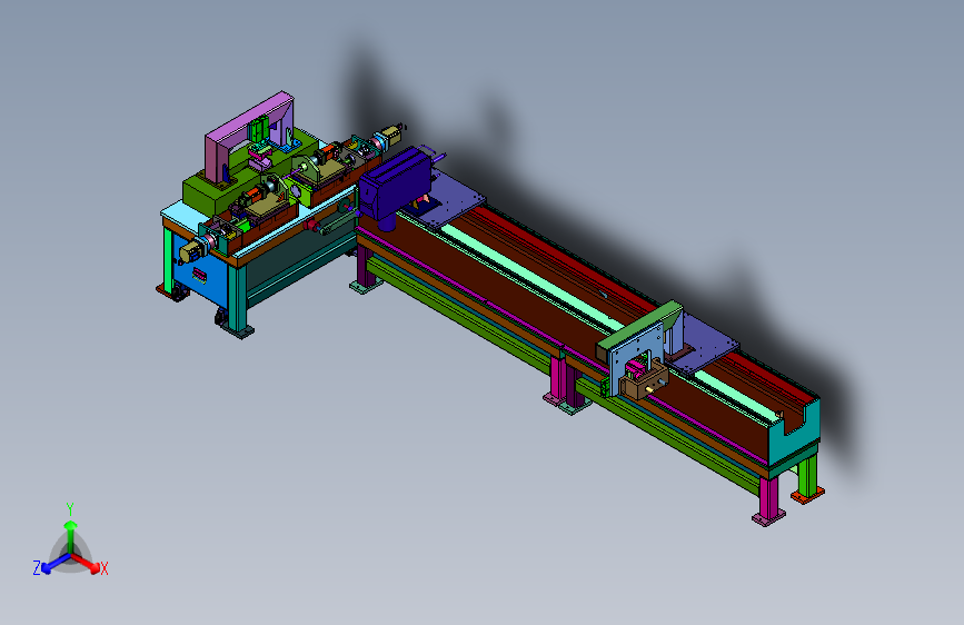 管体在线自动剪切设备
