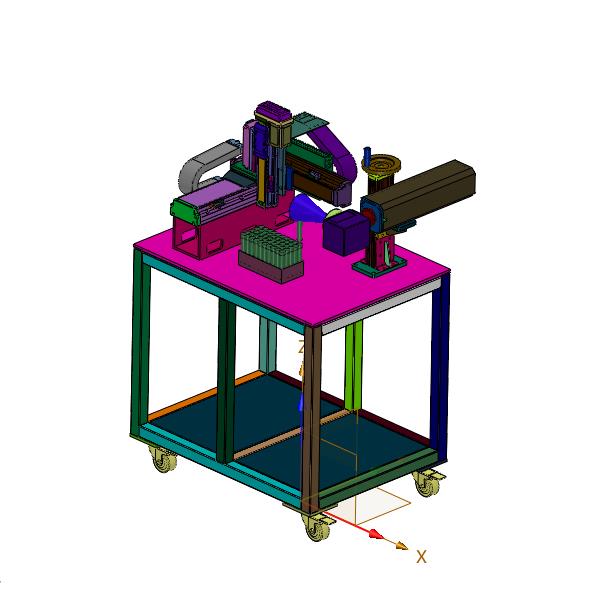 管状型材激光标刻机