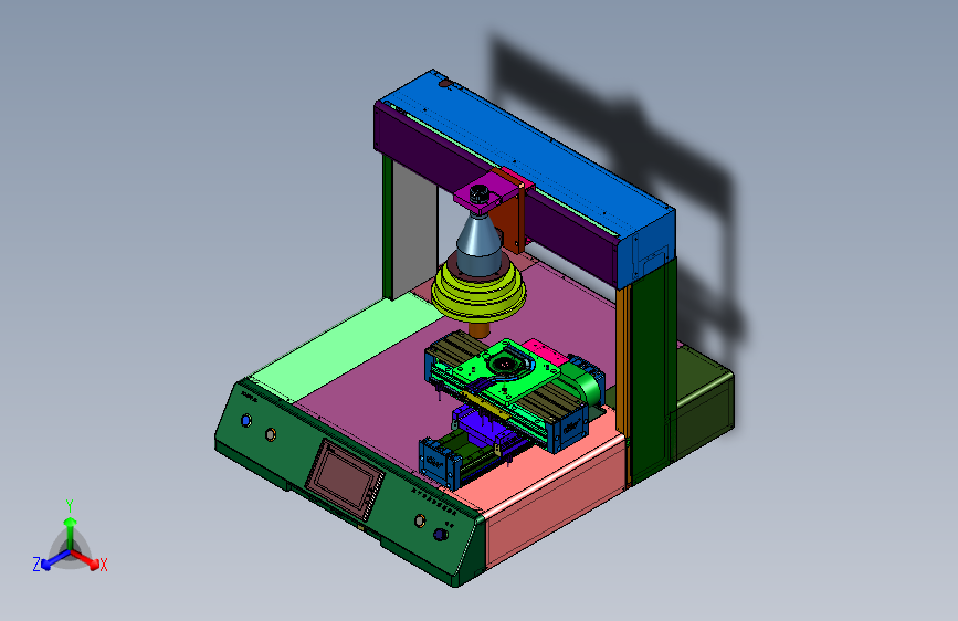 光学瞄具三轴一致性检测系统