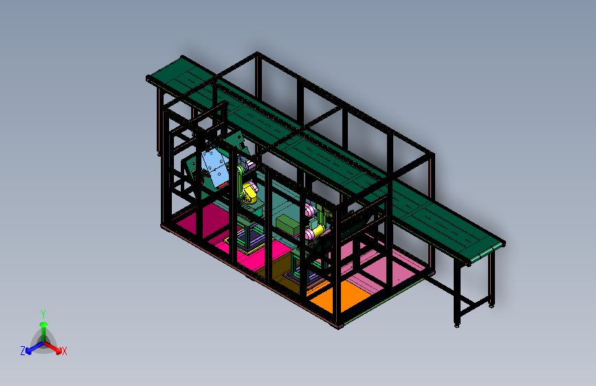 机械臂随行式闭环涂胶工作站