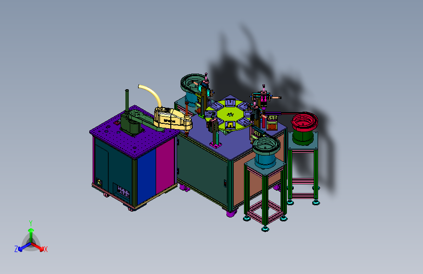 加热胆机器人装配机