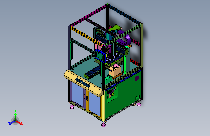 键盘生产组装的打螺丝装置