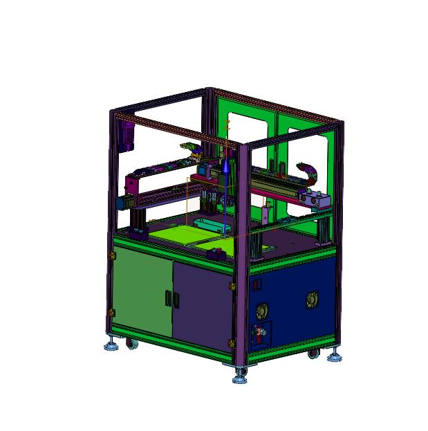 具有三针头的涂胶装置
