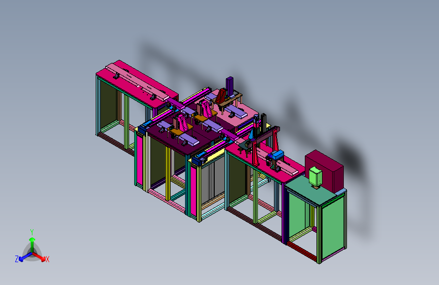开关设备总装配流水线