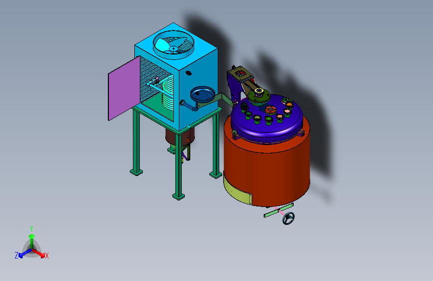 空气净化剂用植物原料蒸馏设备
