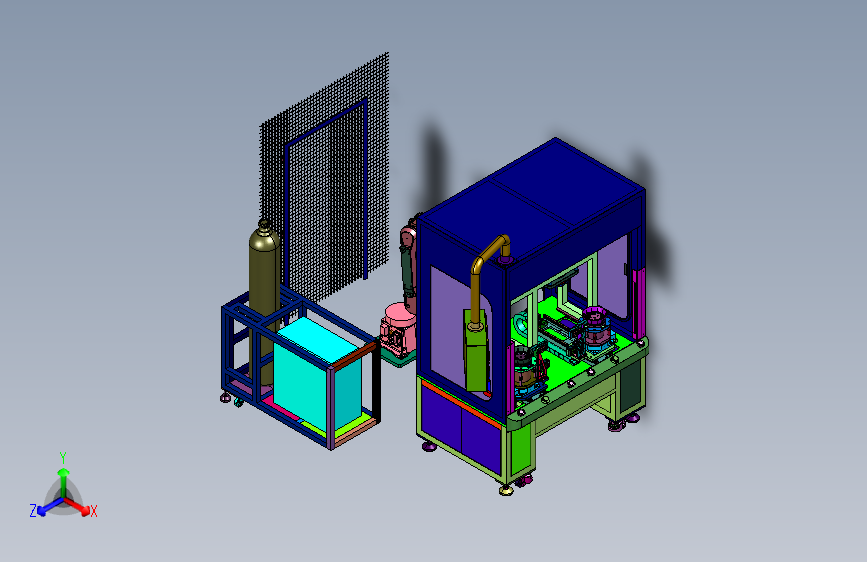 空气炸锅机器人焊接系统