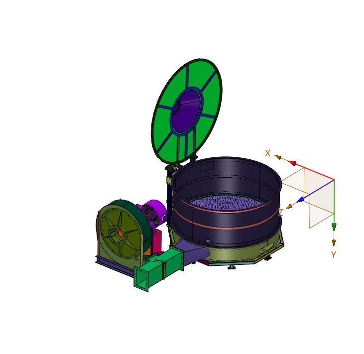 蜡件制壳用浮沙机
