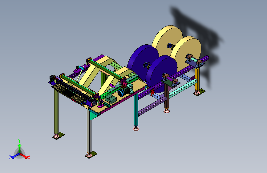 铝塑复合膜分切装置