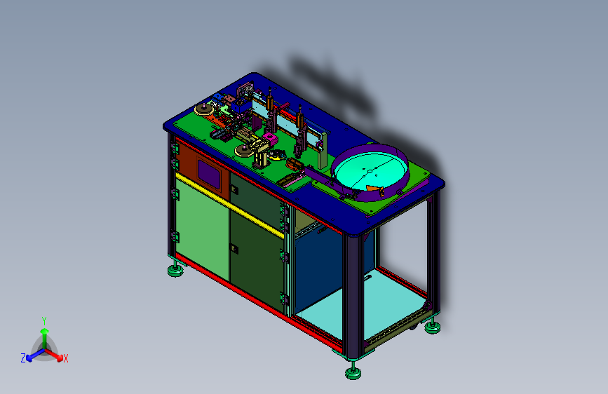 滤波电感线圈包胶带的辅助装置