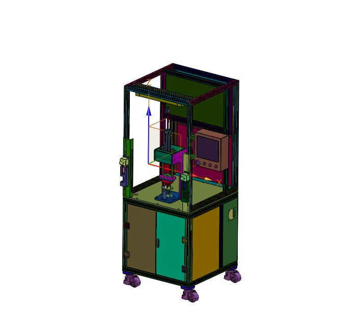 密闭空间衬套压合装置