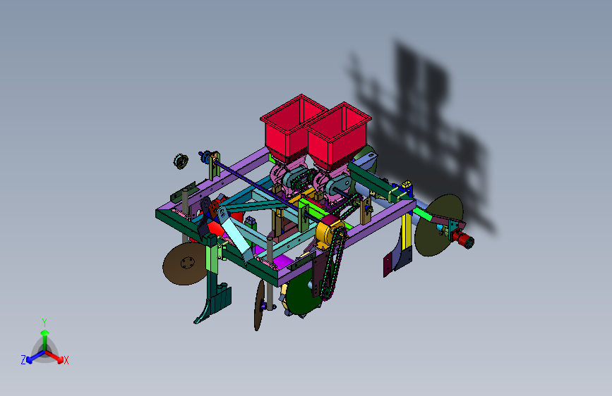 棉花双膜覆盖精量播种机