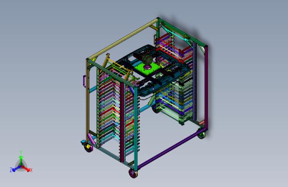 内饰顶棚物流运输料架车