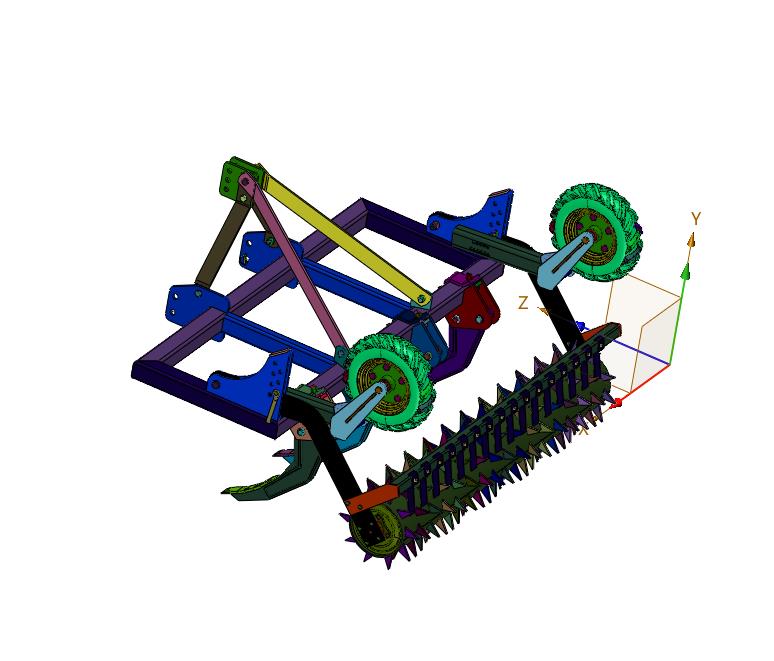 农田地旋耕耙地机