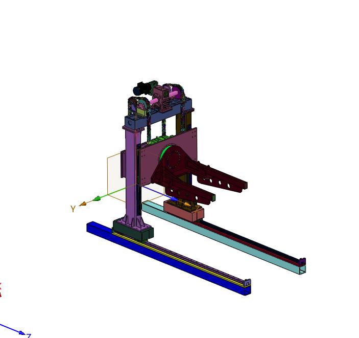 平移式大型工件自动翻转台