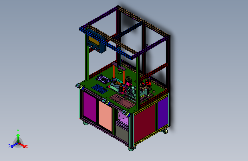 汽车泵体柱塞密封圈压装螺栓紧固工作站