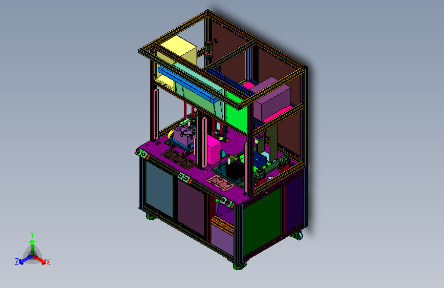 汽车引擎盖衬套卡扣压装刻印集成设备