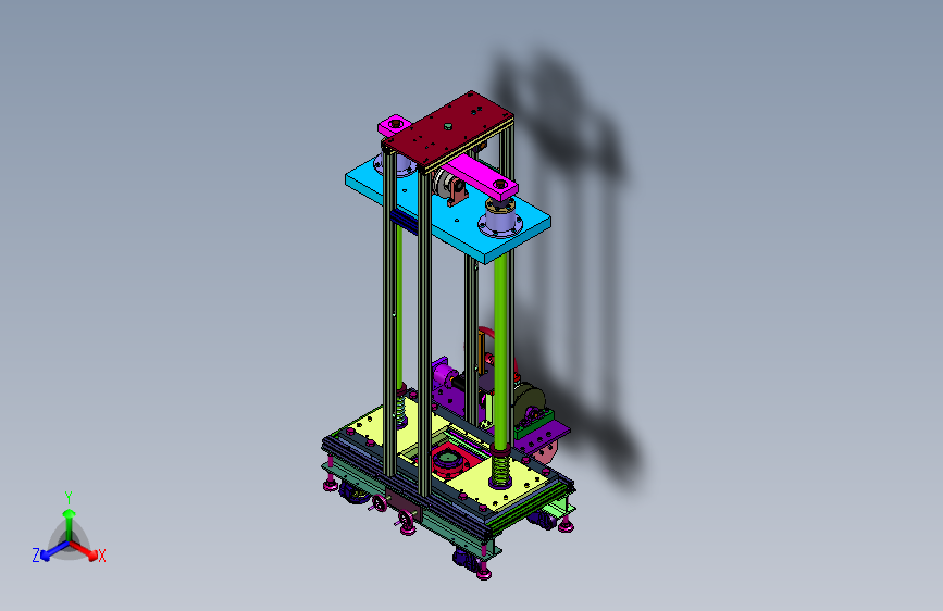 强碰撞中型冲击机