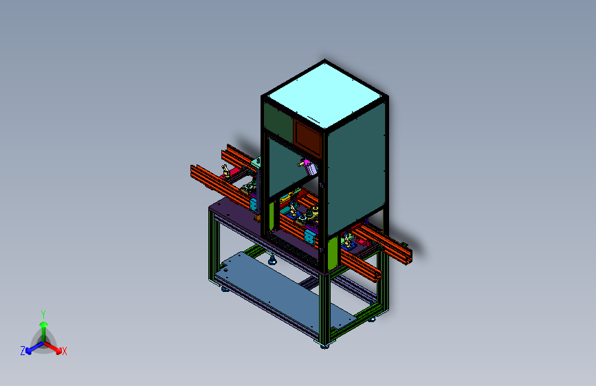 全域成像装配品质检测工位