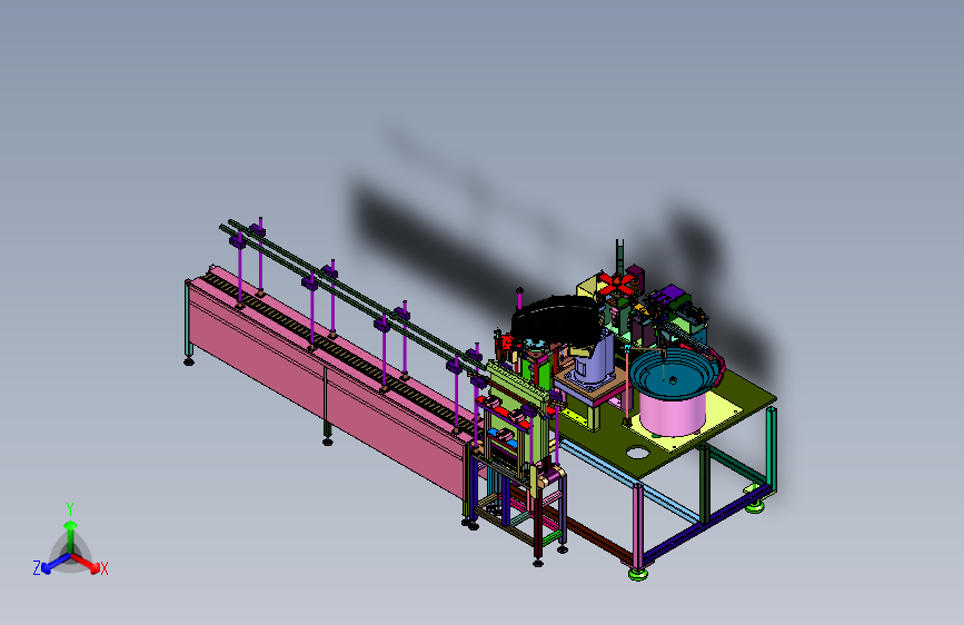 散热器插小U管机械手产线装置