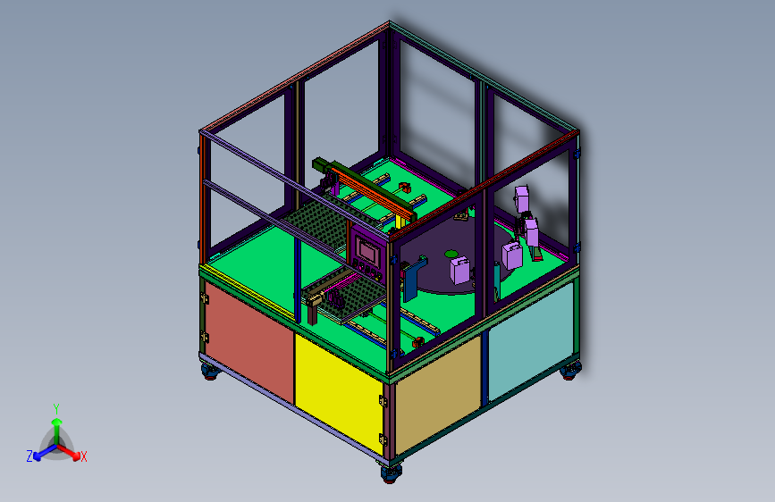 双频复合天线焊接定位装置