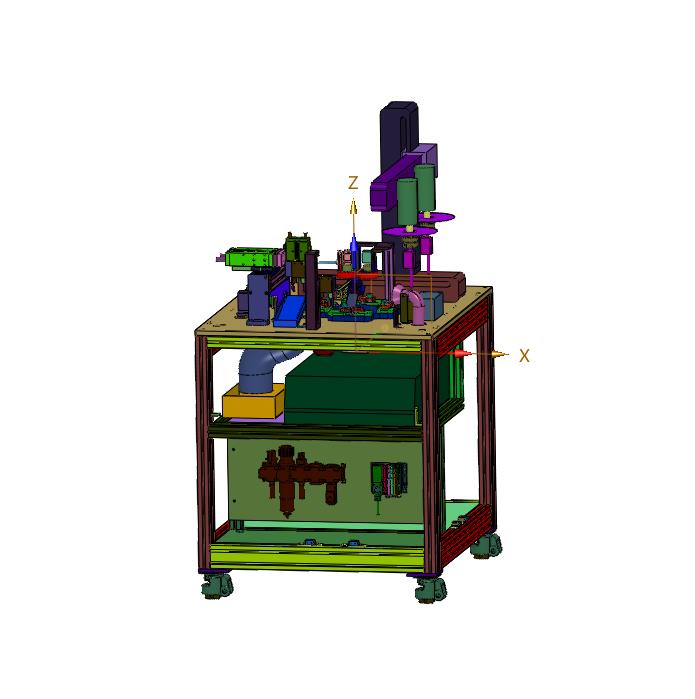 双头落地式自动焊锡机