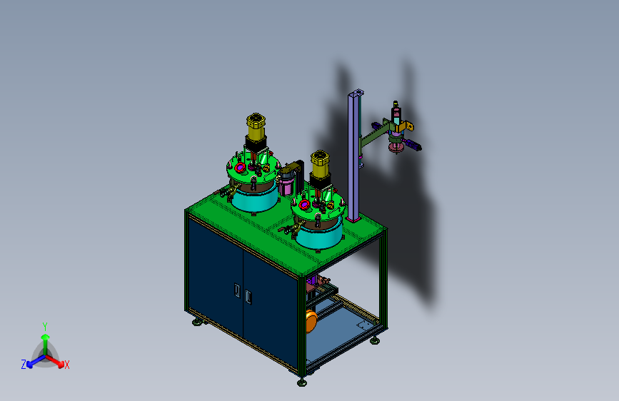 双组份混胶机供胶系统