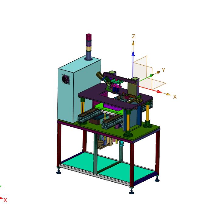 微型真空泵抽气性能的一体化测试机