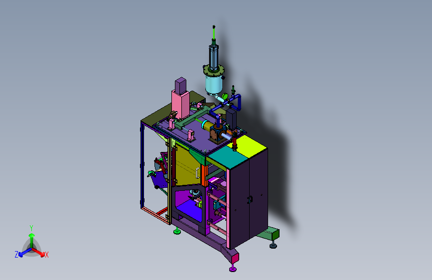 无菌小袋自动上袋灌装机