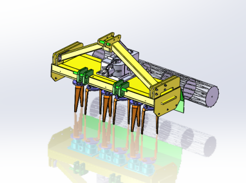 立轴转齿式旋耕机