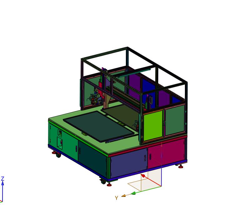 液晶显示屏电路板加工用点胶机
