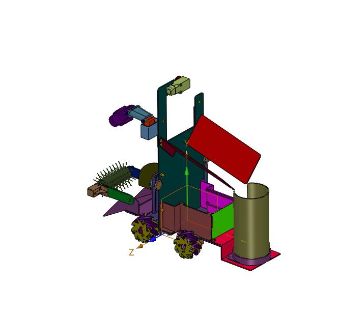 羽毛球自动捡球码球全向小车
