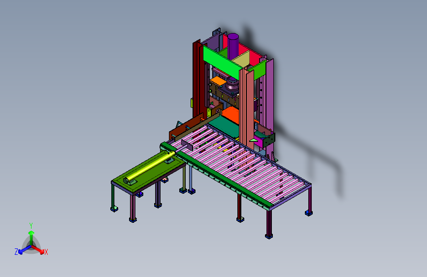 预制砼块精准分割压制成型装置