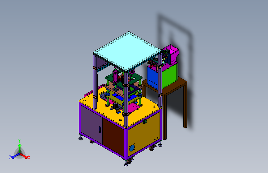 熨斗底板自动紧固螺丝机