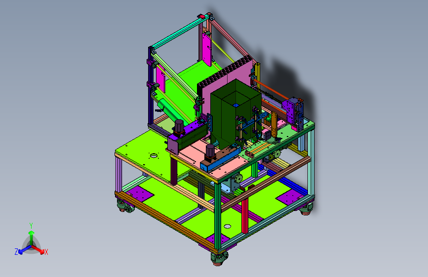 纸盒自动成型的折盒机